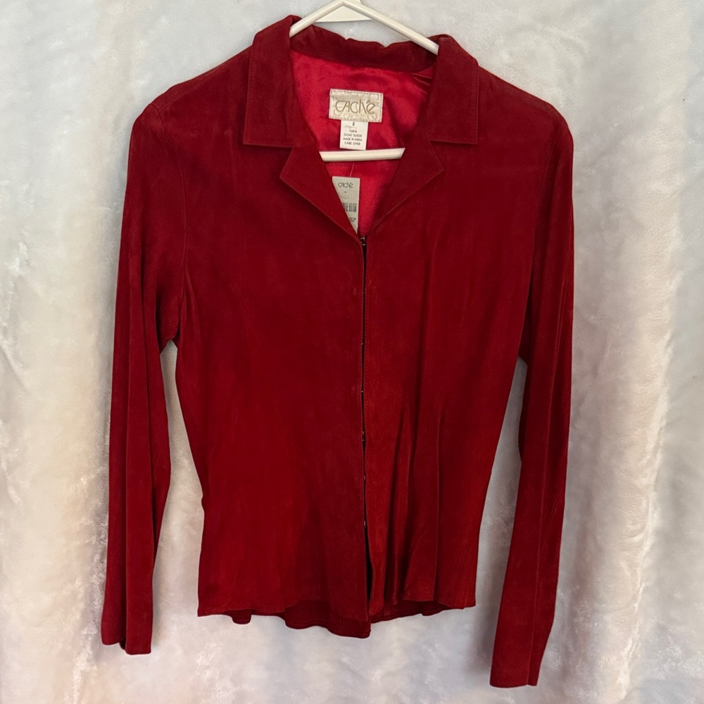 Vintage Cache Suede Jacket